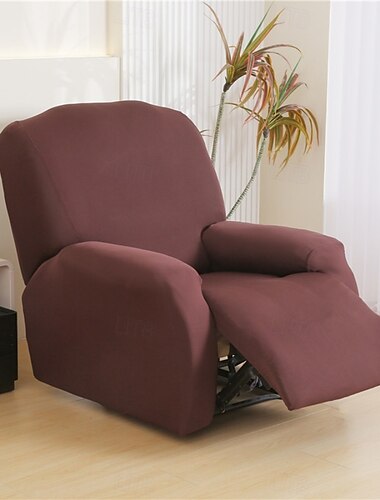  4-teiliges Loungesessel-Sofabezug-Set - Elastische, funktionale Sofabezüge zum Schutz der Wohnzimmermöbel