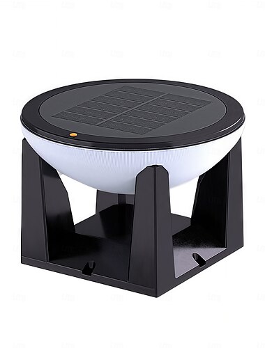  Langlebige wasserdichte Solar-Pfostenleuchten Bodenleuchten 3 Beleuchtungsmodi Retro-LED-Säulenlicht Auto-On/Off Gartenwegbeleuchtung Hofbeleuchtung 1 Stück