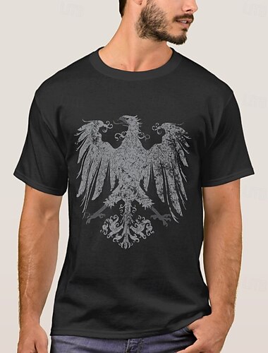  Oktoberfest Bier Deutscher Adler T-Shirt Bayerisch München Deutsch Grafik Für Herren Erwachsene Karneval Oktoberfestbier Heißprägen Party Alltagstauglich