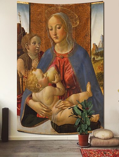  Mittelalterlicher Wandteppich Mittelalter hängender Wandteppich großer Wandteppich Wanddekoration Fotografie Hintergrund Decke Vorhang Zuhause Schlafzimmer Wohnzimmer Dekoration