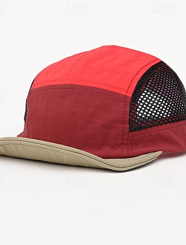  Cappello da sole Cappello da baseball Cappello Patchwork Fantasia/motivo Impermeabile Asciugatura Rapida Estate Rete Unisex Pesca Attività
