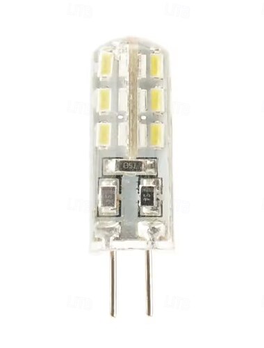  10 stuks dimbare G4 LED-lampen 2W 3W DC12V 3014SMD siliconen lamp warm wit/wit 360 graden hoek LED-licht