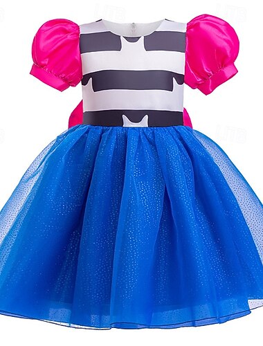  Jurken Tutu Tule jurken Avonturenfilm Prinses for Voor meisjes Kinderen Halloween Carnaval Boekenweek Prestatie Symfonie van Verhalen Educatieve aankleedspelletjes