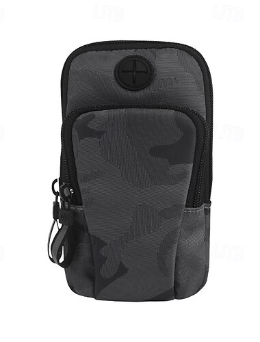  Bolsa de brazo con orificio para auriculares Brazalete Deportivo para Maratón Correr Corriendo Bolsas de Deporte Ligero Transpirable Resistente al Agua Velcro Nailon Hombre Mujer Bolsa para correr