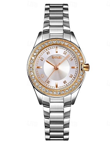  SKMEI Dames Quartz horloges Creatief Modieus Vrijetijdshorloge Polshorloge WATERDICHT Wereldtijd Decoratie Legering Horloge