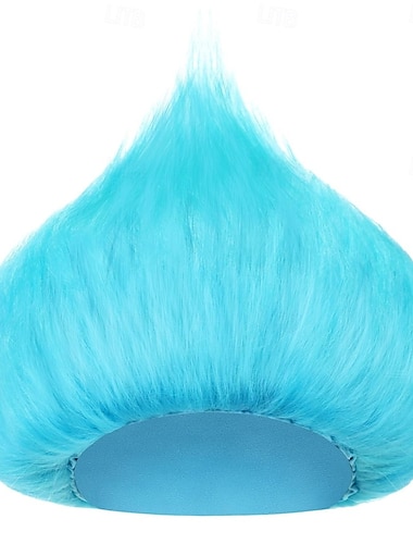  1 stk. unisex morsom parykk hårete kostyme funky hårbånd gal parykk hår til halloween kostymefest