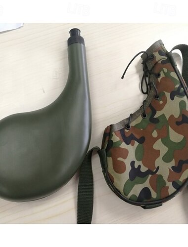  pote de deserto 1 peça de plástico sem BPA à prova de vazamentos, oval, para aventuras ao ar livre, lavar somente à mão