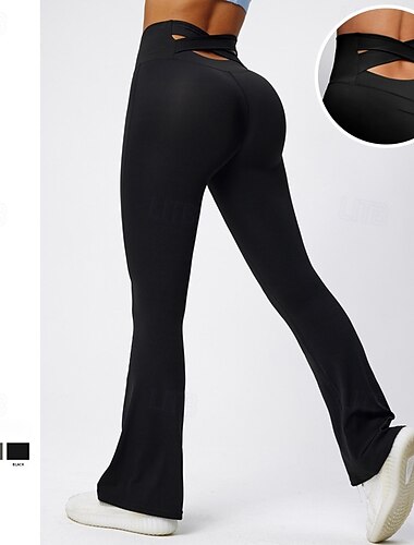  Dames Fleece Capri-legging Yoga legging Buikcontrole Hoge taille Sportschool Training Sportschoenen Kleding Onderlichaam Zwart Koffie Grijs Herfst Sport Sportkleding Strakke pasvorm
