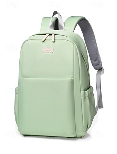  Water-Repellent Travel Backpack with Luggage Strap – Stylish Scratch-Resistant Commuter Bag for Women and Men, Fits 15.6" Laptop, Ideal for Work, School or Business Trips