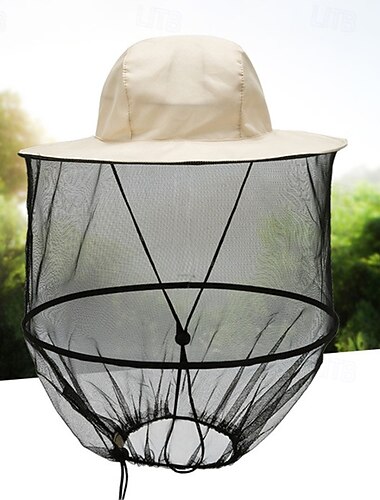  Cappello da sole Cappello a secchiello Cappello Protezione Solare Repellenti anti-insetti Estate Rete Unisex Pesca Attività