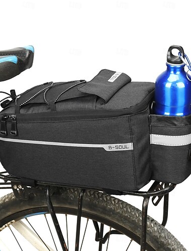 ROSWHEEL 10 L 自転車用リアバッグ 防水 耐久性 耐衝撃性の 自転車用バッグ ポリエステル 布 PVC 自転車用バッグ サイクリングバッグ サイクリング / バイク