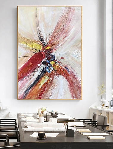  handgemaakte olieverfschilderij canvas wanddecoratie moderne abstracte decoratie voor huisdecoratie opgerolde lijstloze ongespannen schilderij