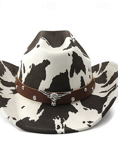  Sombrero de vaquero de mezclilla retro con ala ancha, 1 pieza, banda de sombrero gratis, resistente a la deformación, adecuado para actividades al aire libre