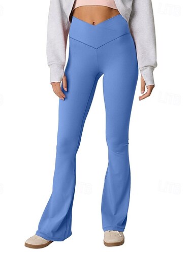  Pentru femei Pantaloni Jambiere Șic Stradă Casual Lungime totală Natural Simplu Talie elastică Comfortabil Concediu Purtare Zilnică Sfârșit de săptămână Gri Închis Caisă Gri Negru Toamnă Fit regulat