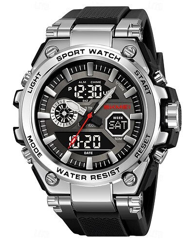  SKMEI Da uomo Orologio digitale Esterno Sport Moda Orologio da polso Luminoso Cronometro Sveglia Conto alla rovescia TPU Guarda