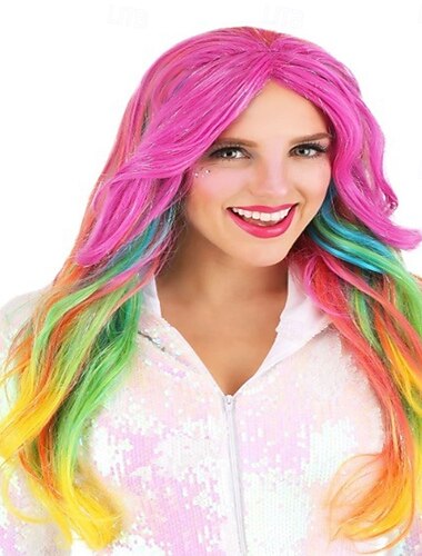  Supernova Kostümperücke für Damen – Kunsthaar für Halloween, Cosplay &Themenpartys