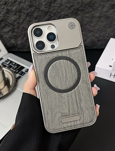  telefon Kılıf Na iPhone 16 15 14 Pro Max Plus 13 Pro Max Osłona tylna Magnetyczne Obsługa ładowania bezprzewodowego Odporny na wstrząsy PC