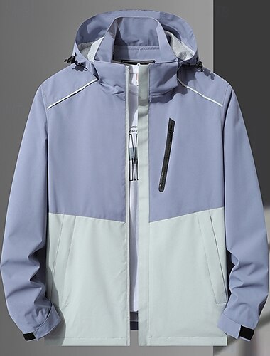  Mujer Cortavientos Chaqueta Chaqueta para senderismo Chaqueta rígida Al aire libre Impermeable Resistente al Viento Trajes de senderismo Ropa de senderismo Primavera Otoño Camiseta Camping