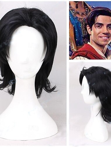 Αλαντίν Μένα Μασούντ cosplay περούκα cosplay για ενήλικες άνδρες καρναβάλι του Χάλοουιν