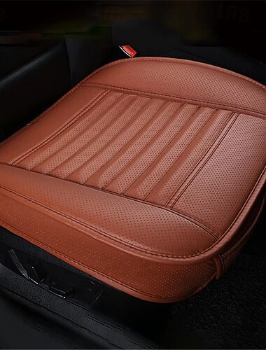  2 fundas de cojín para asiento de coche, universales, 5D, de piel de bambú, transpirables, impermeables, con todo incluido.