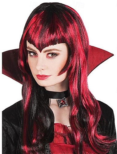  Vampire Princess Wig – Gothic Hair for Halloween, Cosplay, Vampire Costumes, Party, and Role Play Accessories