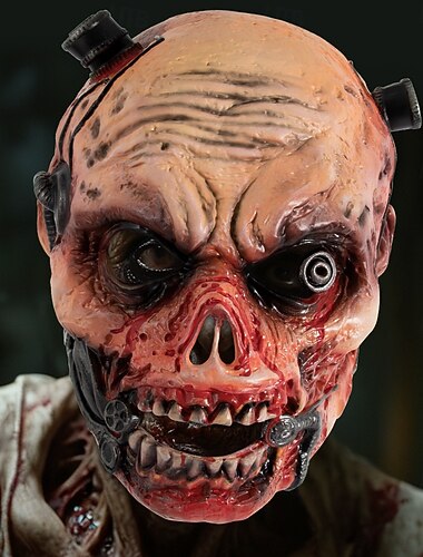  Zombie předvečer Všech svatých Maska Horor Strašidelný Celá hlava Dospělé Pánské Dámské Unisex předvečer Všech svatých Karneval Výkon Párty Jednoduché Halloweenské kostýmy Oblékněte se