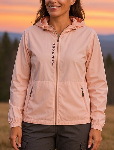  Női Vjetrovka Softshell dzseki Planinarska jakna Külső Napvédő Gyors szárítás Könnyű Légáteresztő Túrafelszerelések Túraruházat Tavasz Ősz Zakó Mászás Kempingezés / Túrázás / Barlangászat Futás Tömör