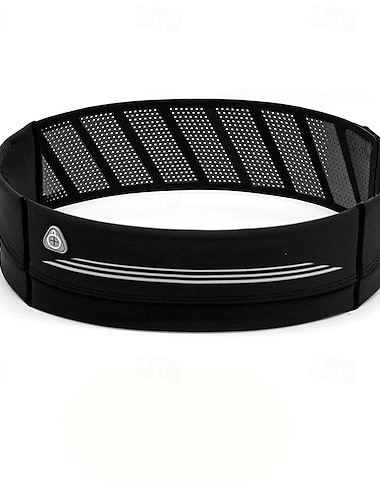  Riñonera para correr Cinturón porta teléfono Riñonera deportiva para Maratón Correr Corriendo Bolsas de Deporte Ligero Antirrobo Resistente al Agua Velcro Lycar Hombre Mujer Bolsa para correr