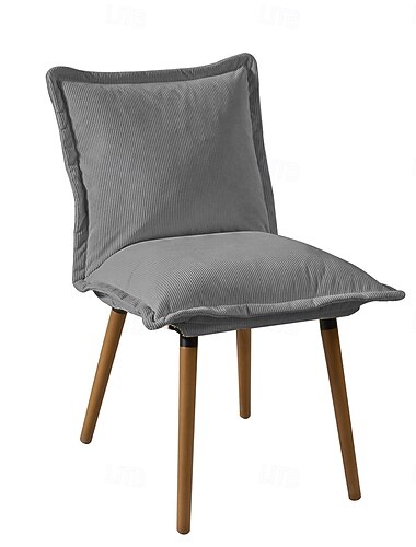 Housse de canapé Klinten en velours côtelé, couleur unie, matelassée, uniquement