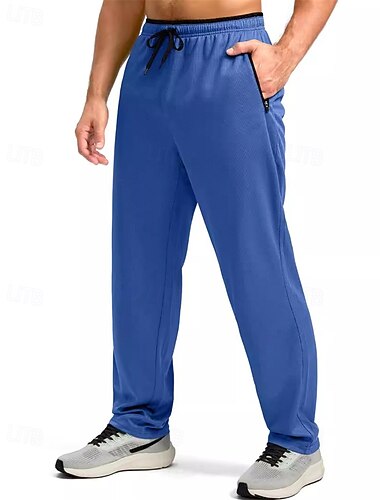  Pánské Tepláky Kalhoty Tepláky s rovnými nohama Kapsy Elastický pas Šňůrky Barevné bloky Pohodlné Outdoorové sporty Denní Módní Na běžné nošení Černá 1 # Černá Lehce elastické
