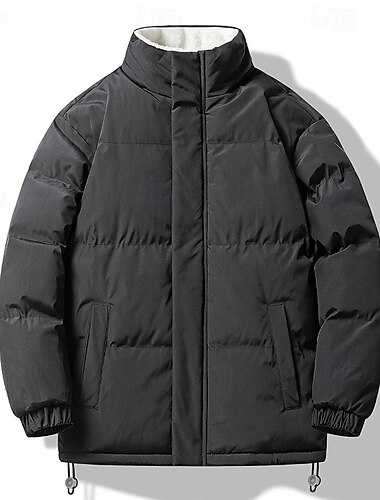  Per uomo Per donna Giacca imbottita Giacca invernale Esterno Termico Caldo Abbigliamento da trekking Abbigliamento da trekking Inverno Top Campeggio / Escursionismo / Speleologia Viaggio Nero Bianco