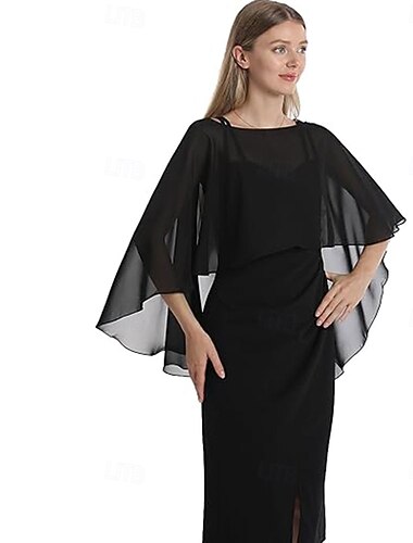  női pelerinák, sifon köpenyek, kendők és kendők estélyi ruhákhoz, esküvői köpenyek, takaróruhák