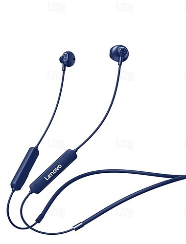  Lenovo SH1 nakkebøylehodetelefoner i øret Bluetooth 5.0 sport vanntett stereo for Apple Samsung Huawei Xiaomi Mi løping fitness mobiltelefon