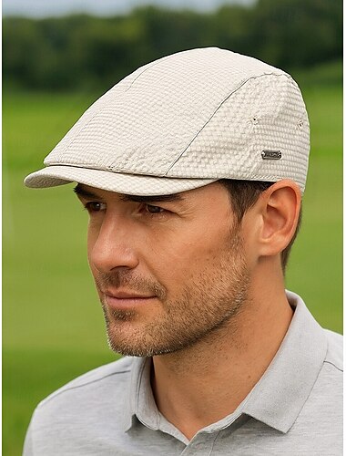 Herr Solhatt Fedora hatt Svart Blå ljust kaffe Polyester Vintage Dagligen Stylish Sommar Vår Höst