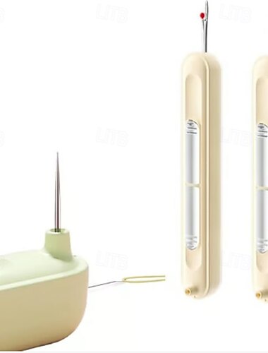  2-in-1 Needle Threader & Seam Ripper Tool for Sewing, Multifunctional Thread Picker and Unpicker, Hand Sewing Aid for Elderly, Household Manual Sewing Accessory