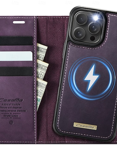  telefon Carcasă Pro iPhone 16 15 14 Pro Max Plus iPhone 16e iPhone 13 Pro Max Pouzdro na peněženku se stojánkem Oddělitelný Magnetické Retro TPU PU kůže