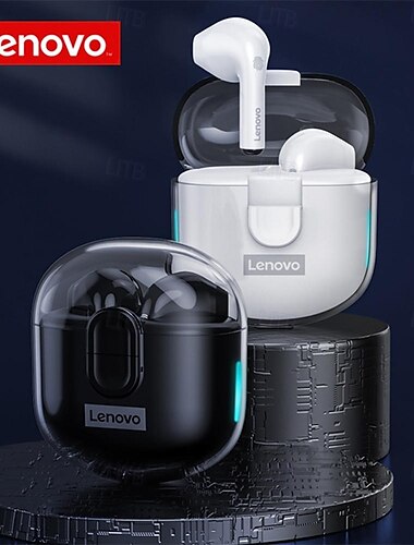  Lenovo LP12 True Wireless Kopfhörer TWS Ohrhörer In-Ear Bluetooth 5.0 Stereo Mit Ladebox Eingebautes Mikro für Apple Samsung Huawei Xiaomi MI Täglicher Gebrauch Reisen Radfahren Handy