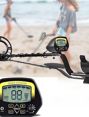  MD-3030 metal detector sotterraneo portatile MD3030 cercatore di tesori cercatore d'oro display LCD impermeabile - rilevatore di funzioni