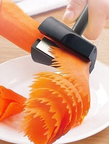  Groentespiraalsnijder, handmatige spiraalsnijder met groot veerontwerp voor het snijden van groenten in spiralen, duurzaam zoutbestendig keukengereedschap voor het garneren van salades en koken