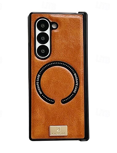  telefon Etui Til Samsung Galaxy Z-brett 7 Z Brett 6 Z Fold 5 Z Fold 4 Z Fold 3 Bakdeksel Magnetisk Støtsikker Kontor / Bedrift TPU PU lær
