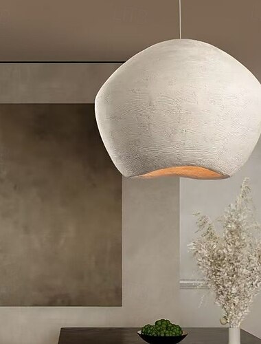 40 cm Pendant Lantern Desgin Geometriske former Vedhæng Lys Polystyren Kunstnerisk Stil Formel Stil Vintage Stil Årgang Natur-inspirert 110-120V 220-240V