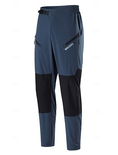  Wosawe Pantalon de VTT de vitesse printemps et été Pantalon de VTT de randonnée Pantalon de sport de plein air Pantalon de camping de pêche BD151