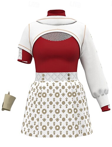  Zombieskolan Zombier 4 Nova Segrare Addison Kostym Cosplay kostym Film-cosplay for Par Herr Dam Vuxen Barn Halloween Prestanda Fest Halloween