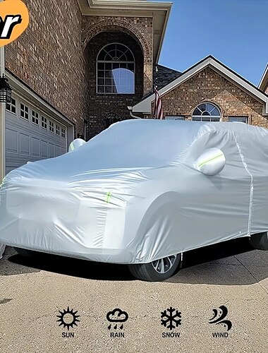 この多目的屋外防水車カバーであなたの SUV/セダンを太陽、雨、雪、紫外線から守りましょう。