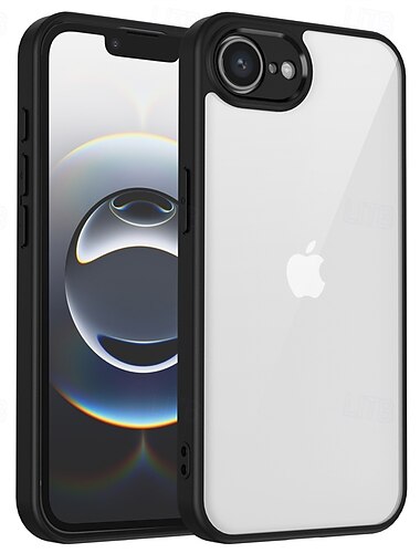  teléfono Funda Para Apple AirTag iPhone 16 Pro Max Plus iPhone 15 14 Pro Max Plus iPhone 13 Pro Max Funda Trasera Traslúcido Antigolpes ordenador personal