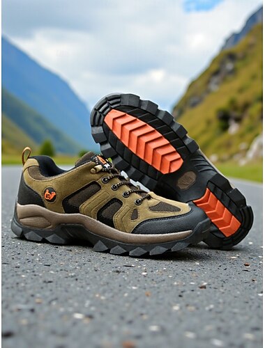  女性用アウトドアハイキングスニーカー - 通気性と滑り止め機能を備えたトレイルシューズ。山登り、トレッキング、公園でのアクティビティに最適なスポーティカジュアルスタイル。