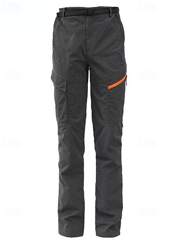  Men's Hiking Pants Trousers Hiking Rain Pants Waterproof pants Outdoor Regular Fit Waterproof Windproof Bottoms Pocket Black Army Green Camping / Hiking Hunting Traveling S M L XL XXL