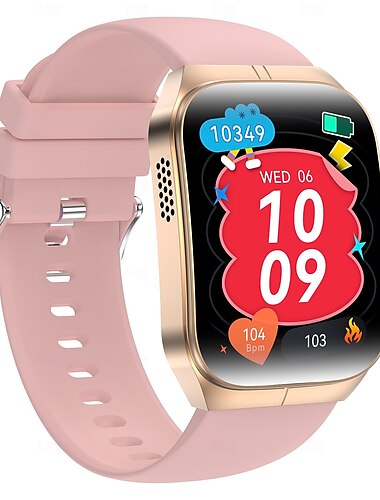  HK80 Inteligentny zegarek 1.95 in Inteligentny zegarek Bluetooth Czasomierze Powiadamianie o połączeniu telefonicznym Pulsometry siedzący Przypomnienie Znajdź moje urządzenie Kompatybilny z Android
