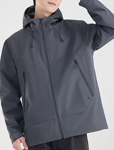  Ανδρικά Μπουφάν Softshell Jachetă de Drumeție Εξωτερική Αδιάβροχη Αντιανεμικό Ρούχα πεζοπορίας Ρούχα πεζοπορίας Άνοιξη Φθινόπωρο Μπολύζες Κατασκήνωση / Πεζοπορία / Εξερεύνηση Σπηλαίων Τρέξιμο