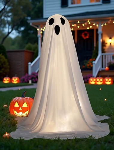  Halloween Horror Geister Dekorationen Outdoor-Zubehör Halloween Party Innendekor für Veranda Hof Garten Rasen Weg Friedhof DIY Dekoration